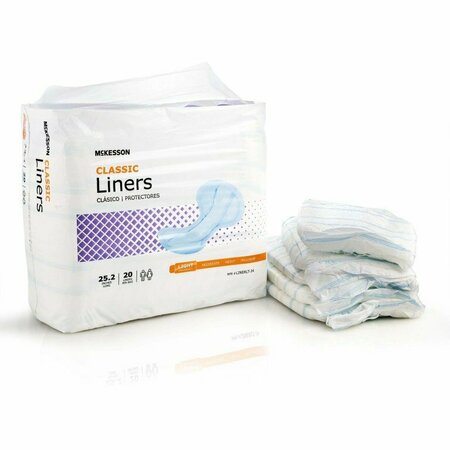 MCKESSON CLASSIC Incontinence Liner, 20PK LINERLT-34